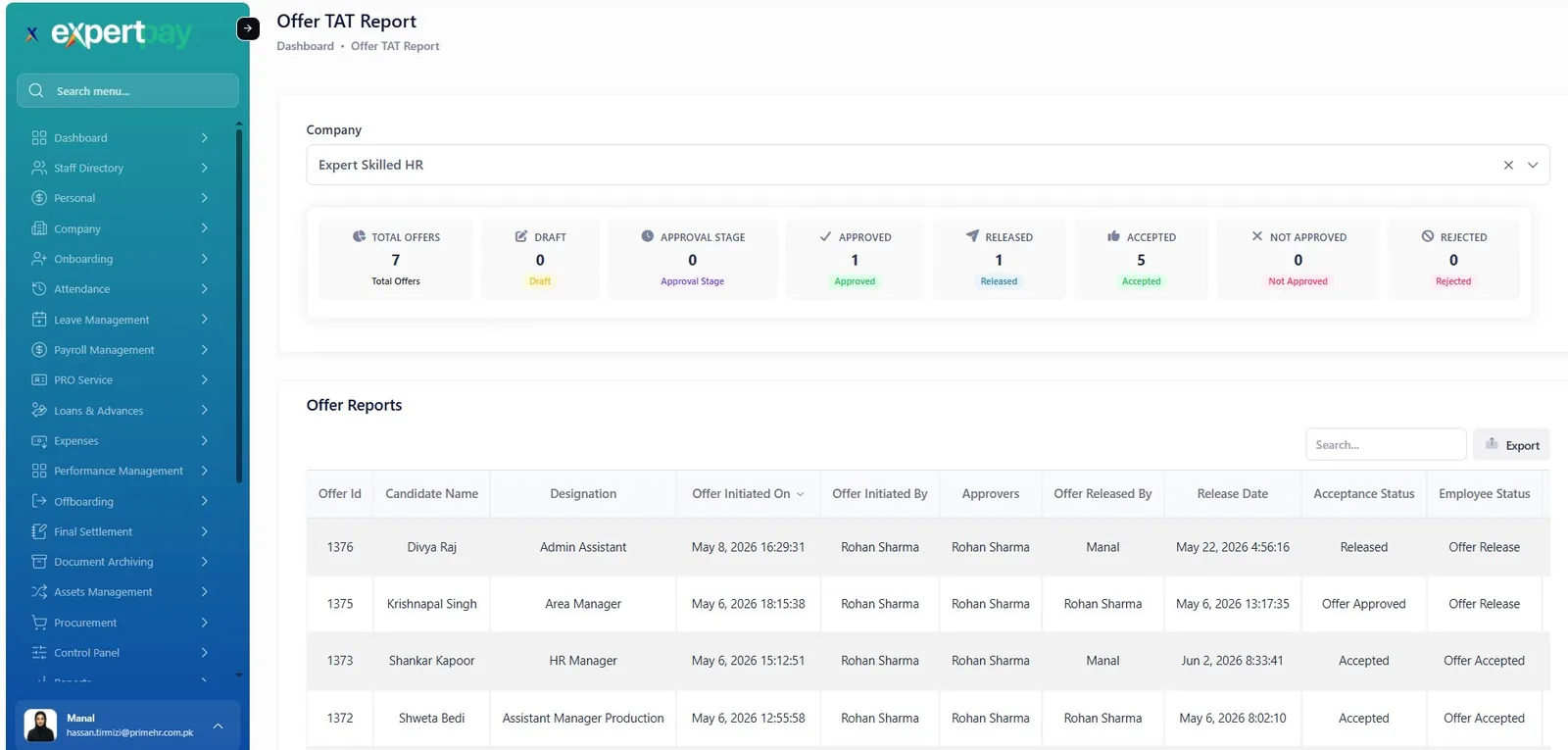 ExpertPay WPS Payroll Processing — Multi-Company UAE